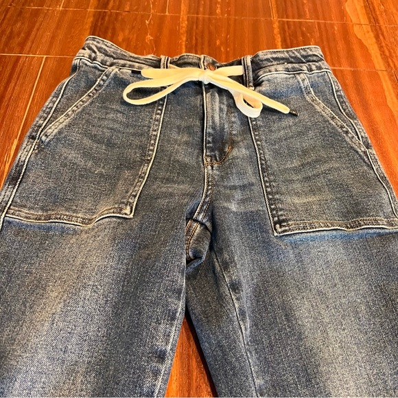 Judy Blue Jogger Jeans Drawstring Size 1/25 - Picture 3 of 7